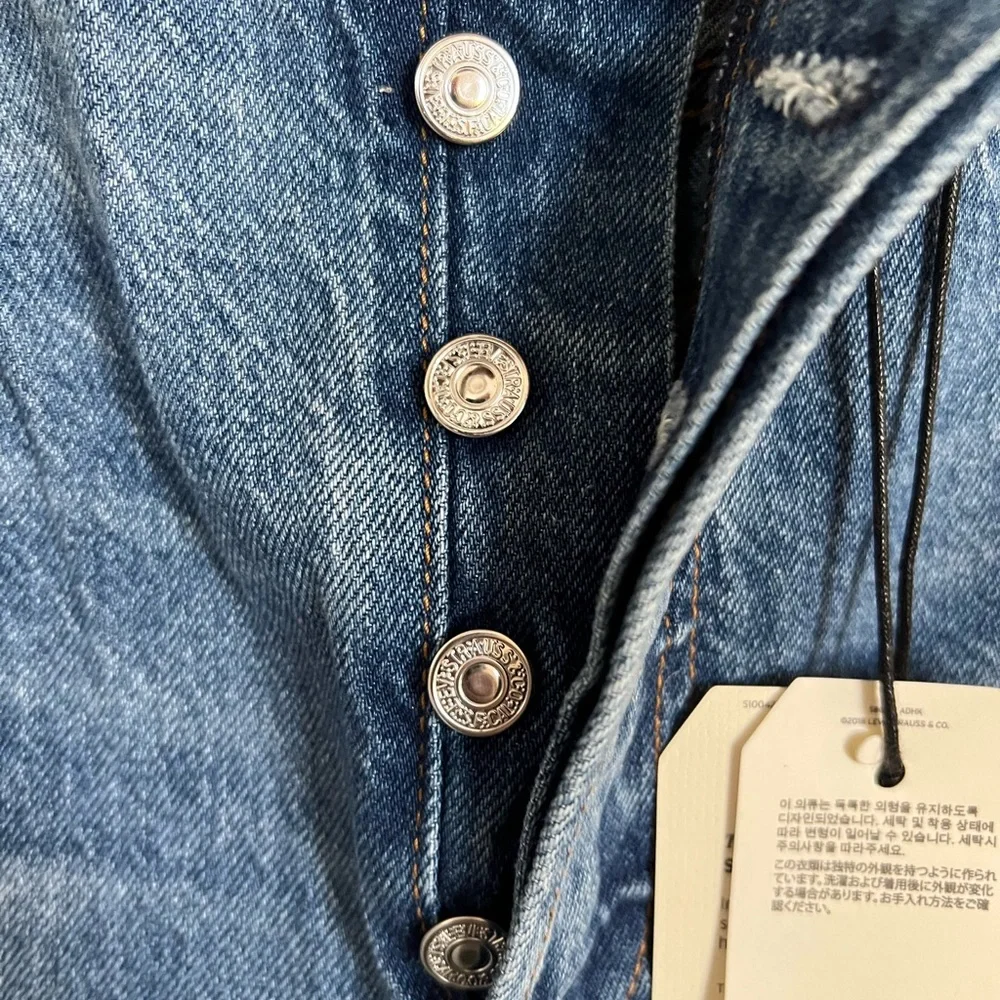Levi’s Ribcage Straight Ankle Jeans for Women - Picture 4 of 7